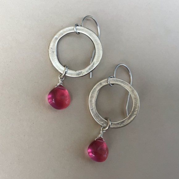 Sundance Charm Silver Earrings - Picture 6 of 6